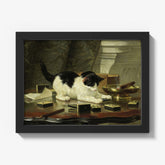 Cat at Play by Henriëtte Ronner - thumbnail_1_bf_66fe47e68213847b6f357ba9